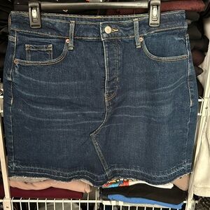 Old Navy Button up Jean Skirt, High-Rise